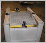 Пластикові контейнери - Колеса з можливістю штабелювання