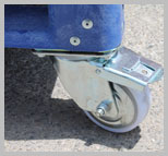 Пластикові контейнери - Колесо зі стопором